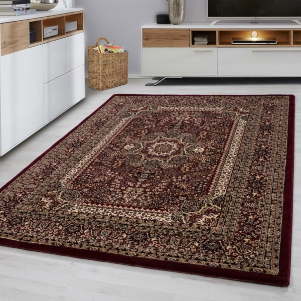 Teppich Esszimmer Orientalisch Rot Rechteckig 160x230cm